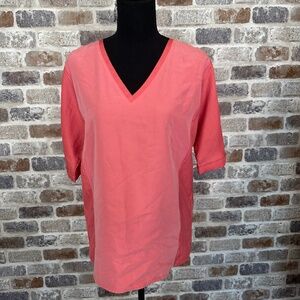 Pink Two-shade Calvin Klein Dress Shirt